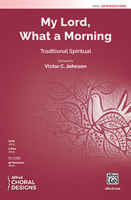 My Lord, What a Morning SATB choral sheet music cover Thumbnail